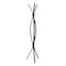 Monarch Specialties Coat Rack, Hall Tree, Free Standing, 3 Hooks, Entryway, 72"H, Bedroom, Metal, Brown, Contemporary I 2016 - alternate 1